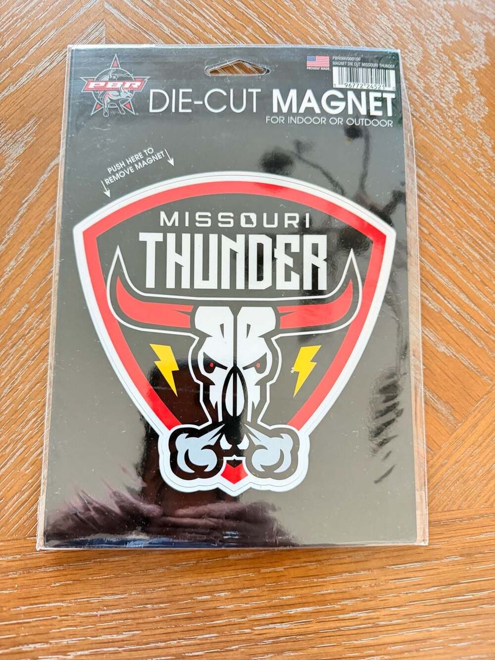 PBR Missouri Thunder Die-Cut Magnet